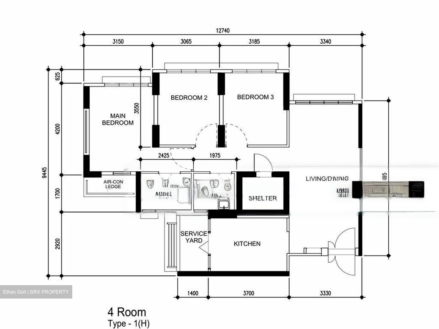 Blk 479B Valley Spring @ Yishun (Yishun), HDB 4 Rooms #495865821